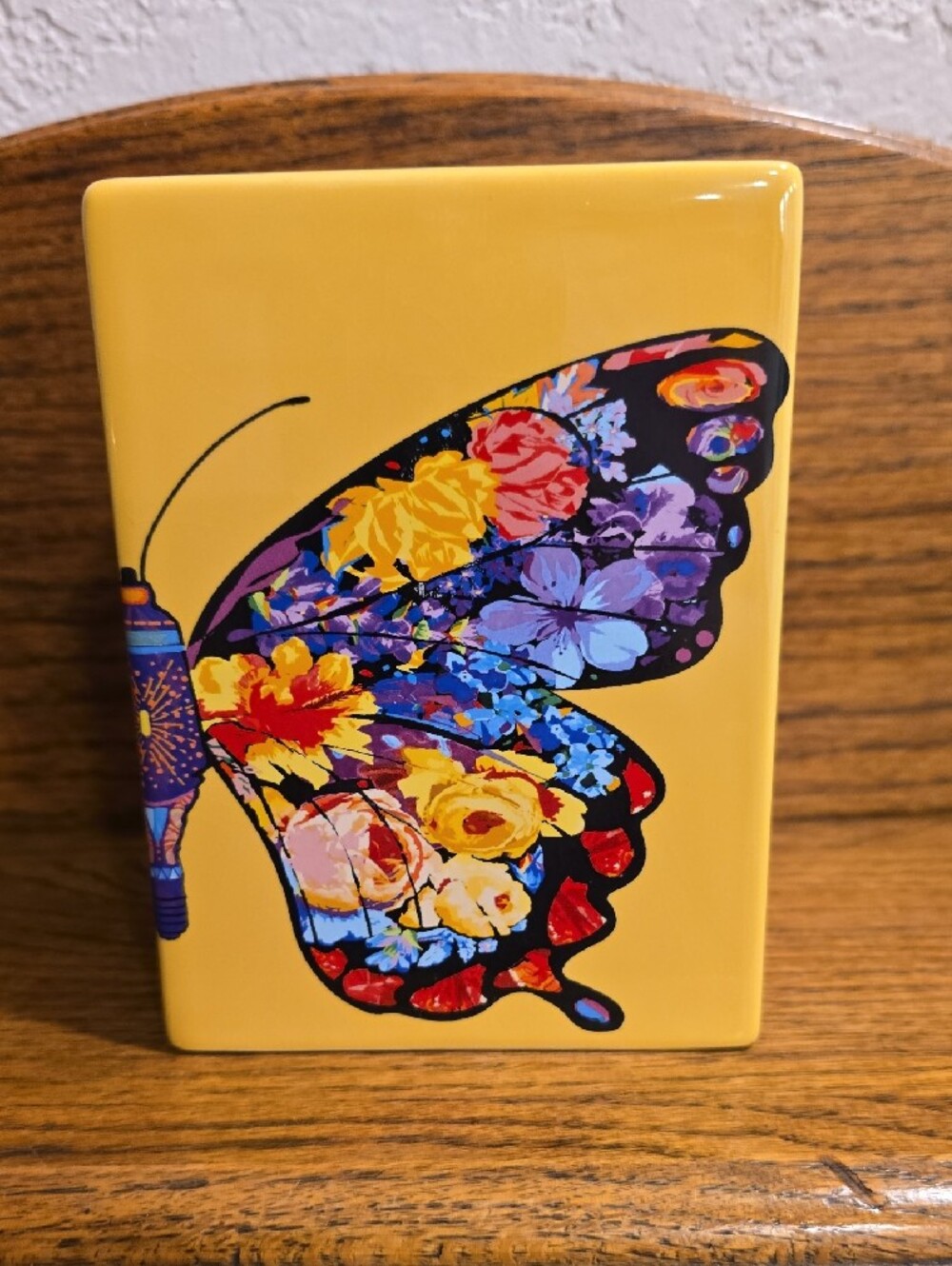 Teleflora Ceramic Butterfly Vase - Picture 3 of 10